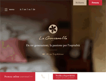 Tablet Screenshot of genzianella.com